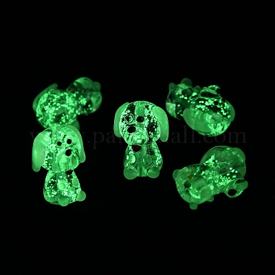 Светящиеся нити бус лэмпворк ручной работы LAMP-Z007-03A-1