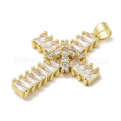 Стойки обшивки латунь микро проложить Циркон подвеску KK-F869-09G-1