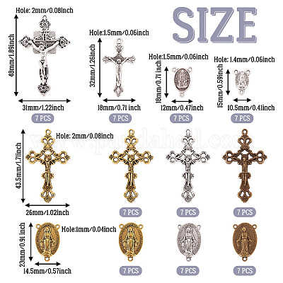 Подвески в тибетском стиле и компоненты люстры из сплава в тибетском стиле соединения TIBEP-TA0002-28-1