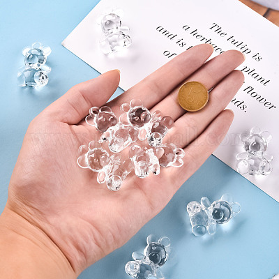 Прозрачные акриловые подвески&nbsp;TACR-T005-11A-1