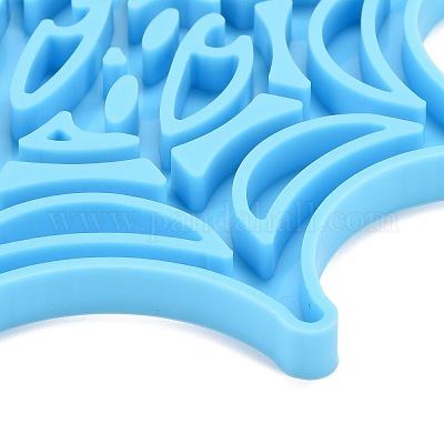 Diy тема Хэллоуина перезвон ветра набор форм из смолы DIY-D060-03GP-1