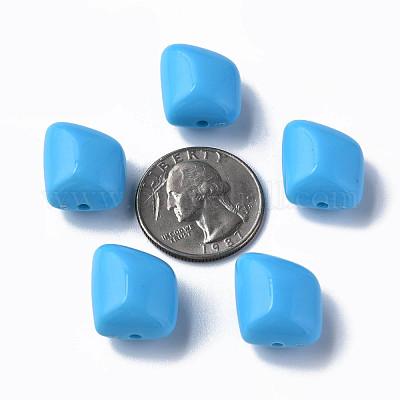 Непрозрачные акриловые бусины&nbsp;MACR-S373-15A-A09-1