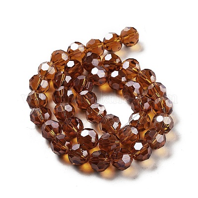 Гальванизируйте прозрачное стекло бисер нитей EGLA-A035-T10mm-A04-1