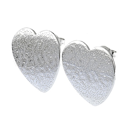 Серьги-гвоздики из нержавеющей стали 201 EJEW-K270-12P-1