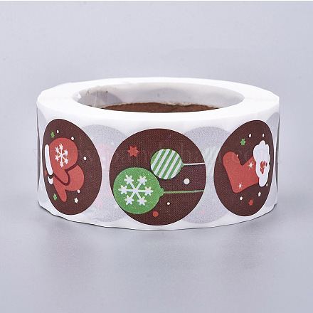 Рождественские наклейки DIY-J002-B09-1