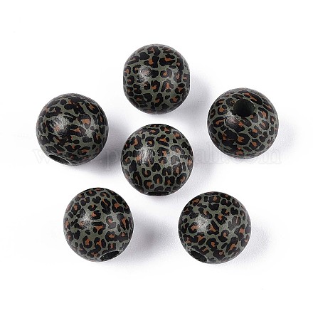 Набивные шима деревянные бусины WOOD-N017-01A-1