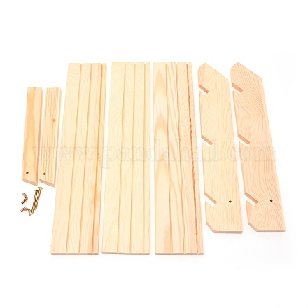 Деревянные витрины для горшечной культуры AJEW-WH0245-42B-1