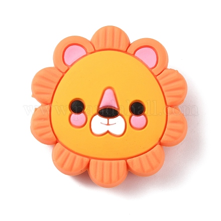 Силиконовые бусины&nbsp;LS-SIL-WH0001-28D-1