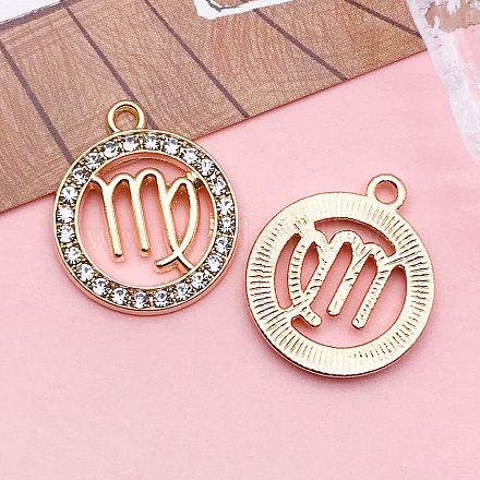 Подвески из хрусталя из цинкового сплава WGC2D94-06-1