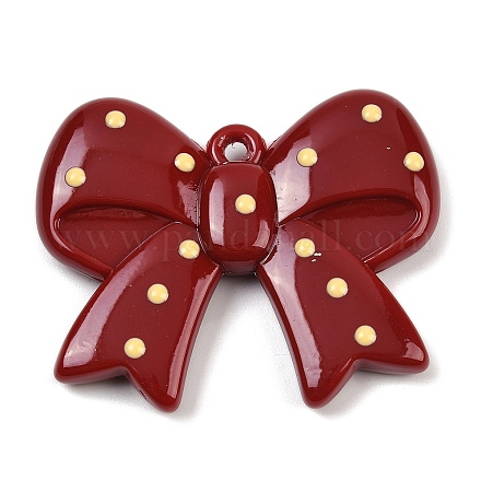 Большие подвески из непрозрачной акриловой эмали OACR-B036-13A-1