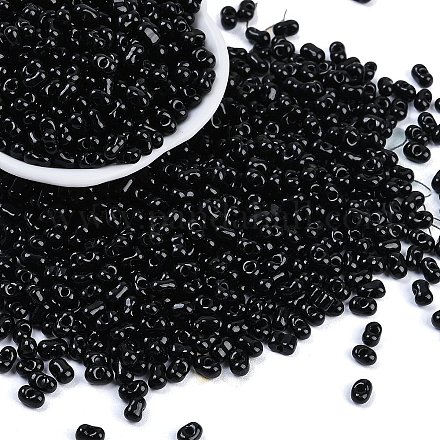 Выпечка краска стеклянные бусины SEED-K010-A02-1