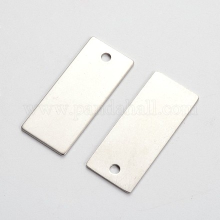 Устойчивые к потускнению 201 нержавеющая сталь штампованные пустые бирки подвески&nbsp;STAS-L166-06-1