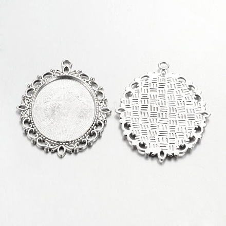 Сеттинги для кулона (кабошон) LS-TIBE-473-AS-RS-1