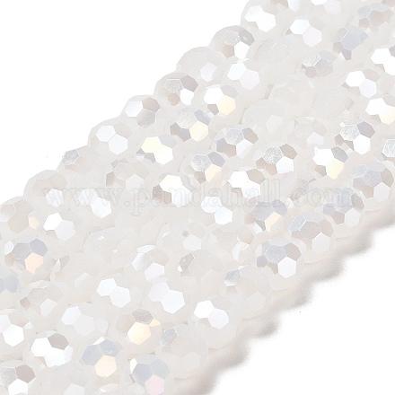 Подставки для стеклянных бусин с имитацией нефрита EGLA-A035-J8mm-B05-1