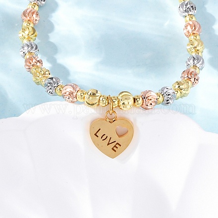 Браслеты из латуни BJEW-C090-02G-E-1