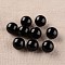 Natural Dyed & Heated Black Onyx Round Ball Beads, Gemstone Sphere, No Hole/Undrilled, 16mm