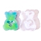 DIY Silicone Candle Molds, For Silhouette Candle Making, Bear, 12.5x10x2.6cm