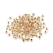 100 Pairs Brass Bullet Clutch Earring Backs, with Plastic Pads, Ear Nuts, Golden, 11x11x7mm, Hole: 1mm, 100Pairs