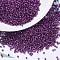 MIYUKI Delica Beads, Cylinder, Japanese Seed Beads, 11/0, (DB0463) Galvanized Dark Magenta, 1.3x1.6mm, Hole: 0.8mm, about 10000pcs/bag, 50g/bag