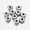 Non-Tarnish 304 Stainless Steel Beads, Flat Round, Stainless Steel Color, 4x2mm, Hole: 1.5mm