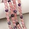 Natural Auralite Beads Strands, Round, 8mm, Hole: 0.9mm, about 48pcs/strand, 15.31''(38.9cm)