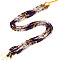 Natural Mixed Gemstone Beads Strands, Round Beads, Faceted, 3~3.5x3mm, Hole: 0.5mm, about 129~132pcs/strand, 15.16''~15.55''(38.5~39.5cm)