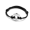 Non-Tarnish Stainless Steel Bracelets, Urn Ashes, Stainless Steel Color, 6-3/4~9-7/8 inch(17~25cm)
