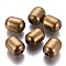 CCB Plastic Beads, Oval, Antique Bronze, 26x19mm, Hole: 5mm
