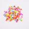 Plastic Bottons, Garment Accessories, Star, Mixed Color, 12x12.5x3mm, Hole: 1.6mm