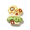Cartoon Food Hous Opaque Resin Decoden Cabochons, Cornsilk, 30x24x7mm