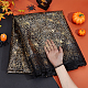 Полиэстеровая сетчатая ткань на тему Хэллоуина DIY-WH0661-37A-3