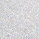 Прозрачный цвет радуги стеклянный бисер SEED-K010-02-2