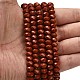 Натуральные красные яшмы бусы пряди G-Z111-A12-01-2