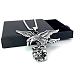 Ожерелья из нержавеющей стали с подвеской в виде орла и черепа для мужчин RH5382-4