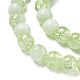 Стеклянные бусины кракле &nbsp;X1-GLAA-U001-8mm-09-2