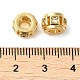 Стойки обшивки латунь кубического циркония бусы KK-Z033-24G-3