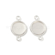 Плоский контур с латунным контуром кабошона KK-K414-13F-S