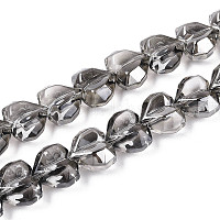 Гальванизируйте прозрачное стекло бисер нитей&nbsp;EGLA-B012-AB20