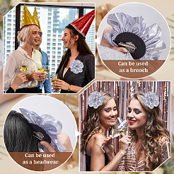 2 шт. атласные броши&nbsp;JEWB-FG0001-48B