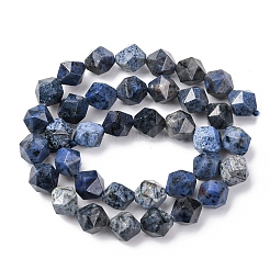 Натуральные дюмортьеритовые кварцевые бусы G-F523-17-10mm-01