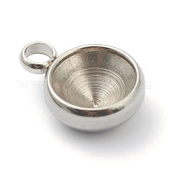 Подвеска из нержавеющей стали 202 со стразами&nbsp;X-STAS-F266-24P