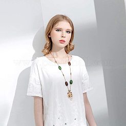 Неокрашенные деревянные большие подвески WOOD-PH0008-46