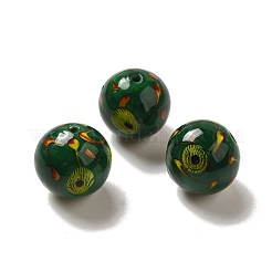 Бусы лэмпворк ручной работы LAMP-G162-08B-02