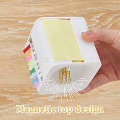 Пластиковый выдвижной держатель для заметок и рулонный диспенсер для липких заметок&nbsp;AJEW-WH0695-247A