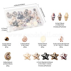 26 шт. 13 стиля фарфоровых керамических бусин ручной работы PORC-FS0001-29