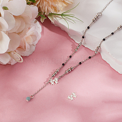 2 шт. 925 подвески-соединители из стерлингового серебра&nbsp;STER-BC0003-71