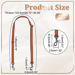 Кожаный ремешок для сумки PURS-WH0005-46B-02