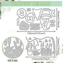 Трафареты для резки углеродистой стали на тему рыбалки DIY-WH0309-1369