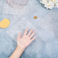 2 пакет 2 стиля геометрических пластиковых многоразовых трафаретов для рисования&nbsp;FIND-HY0005-07A