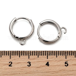 Латунная фурнитура для хооп серег KK-C134-24P